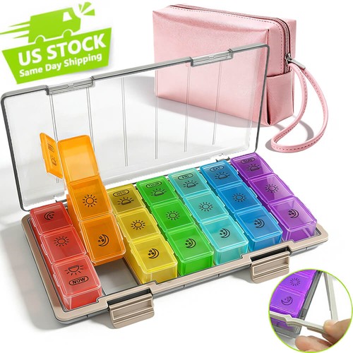 Weekly pill box organizer - weekly,